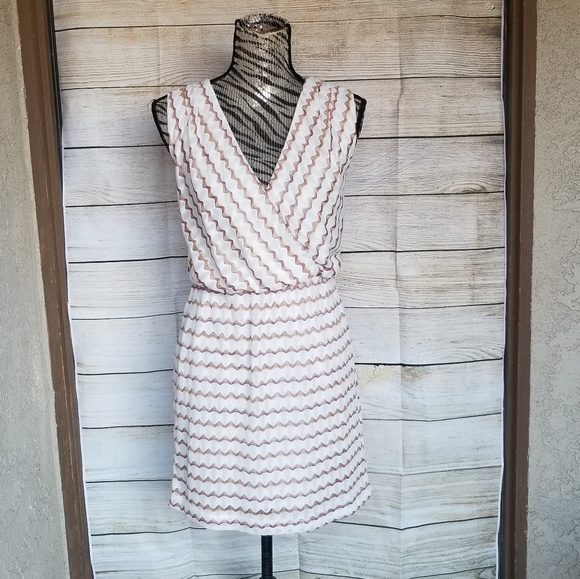 Greylin Dresses & Skirts - NWT Greylin cream rainbow stitched dress large